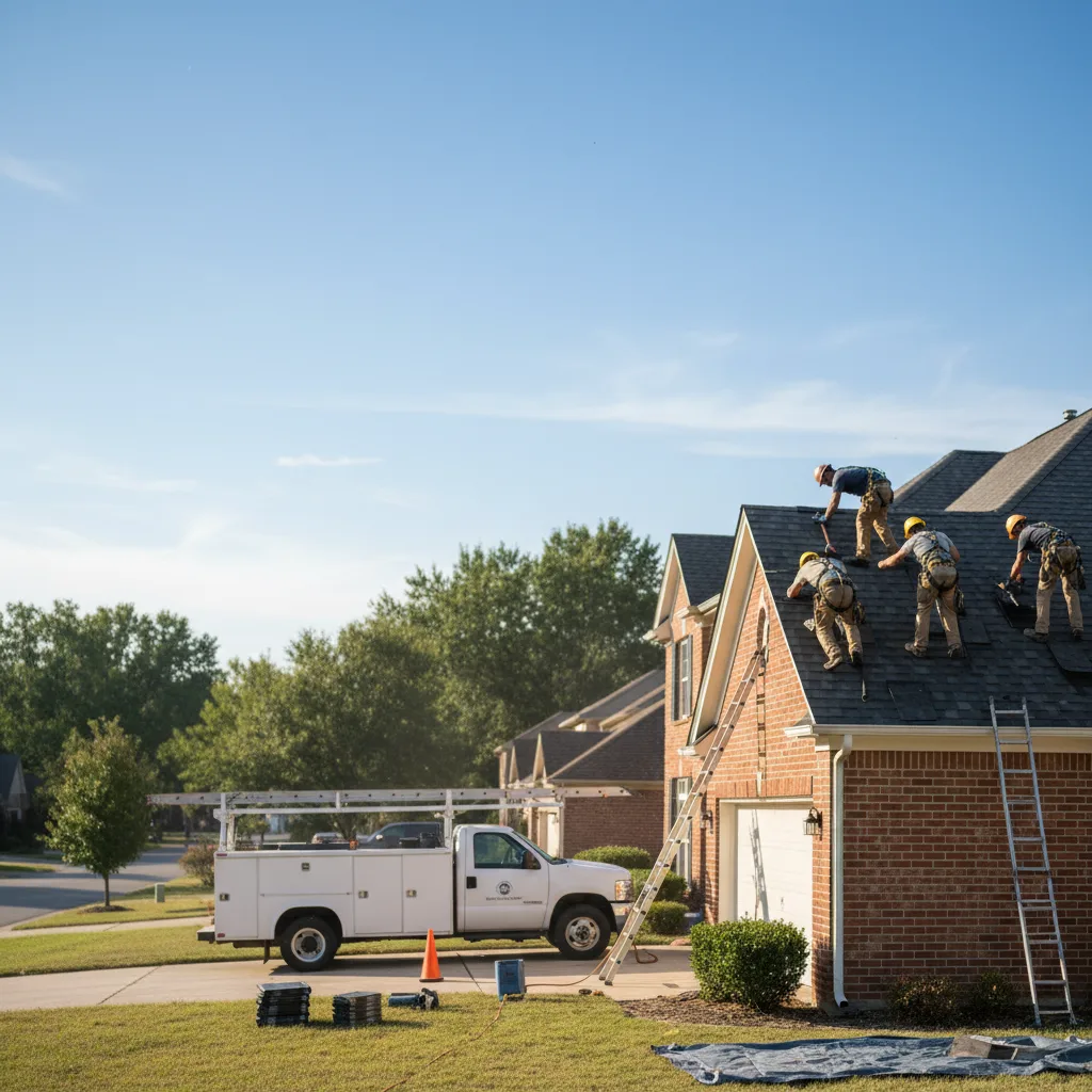 Roof Repair in Gray